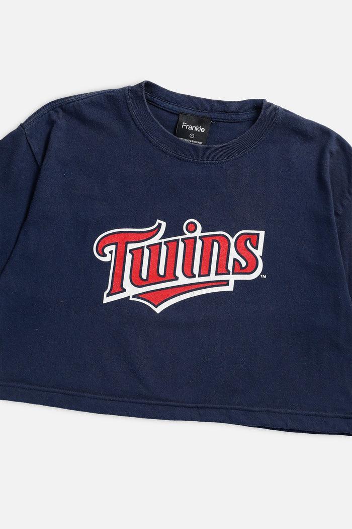 Frankie Rework Minnesota Twins MLB Crop Tee - S