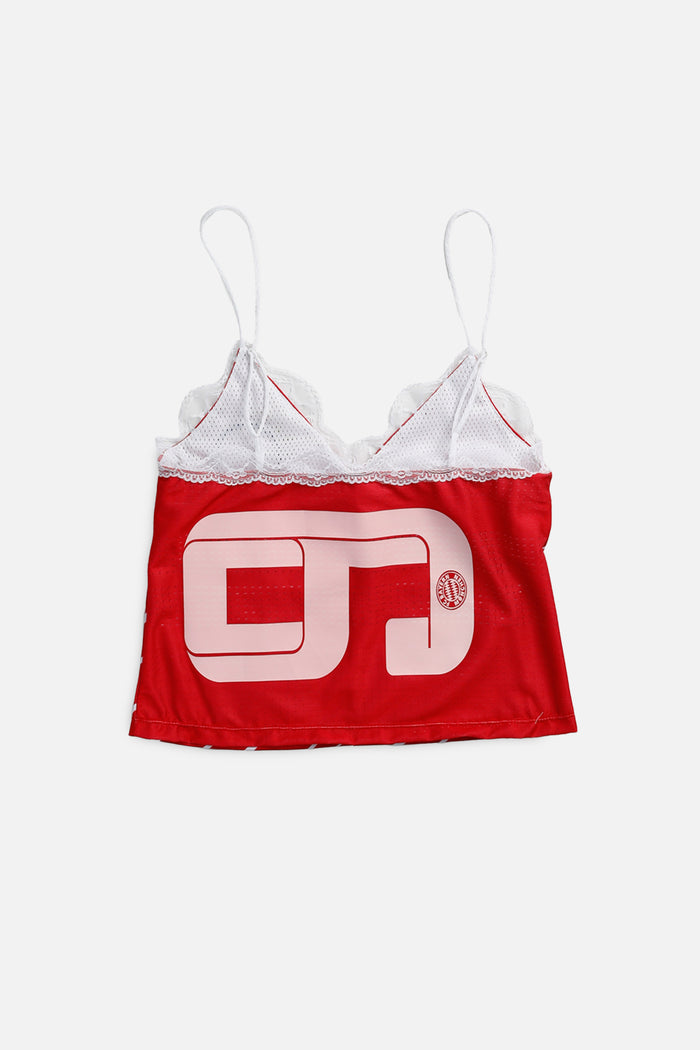 Frankie Rework Munich Soccer Lace Tank - S