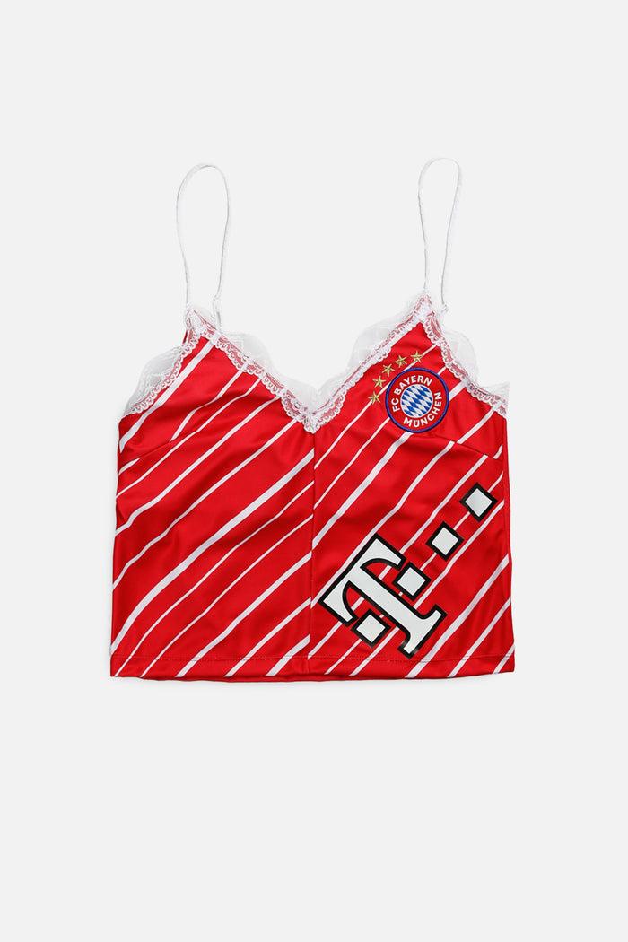 frankie Rework Munich Soccer Lace Tank - S