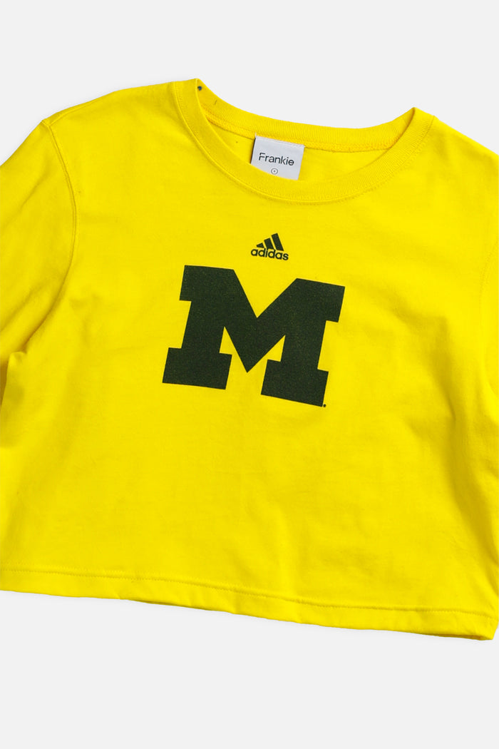 Frankie Rework NCAA Crop Long Sleeve Tee - S