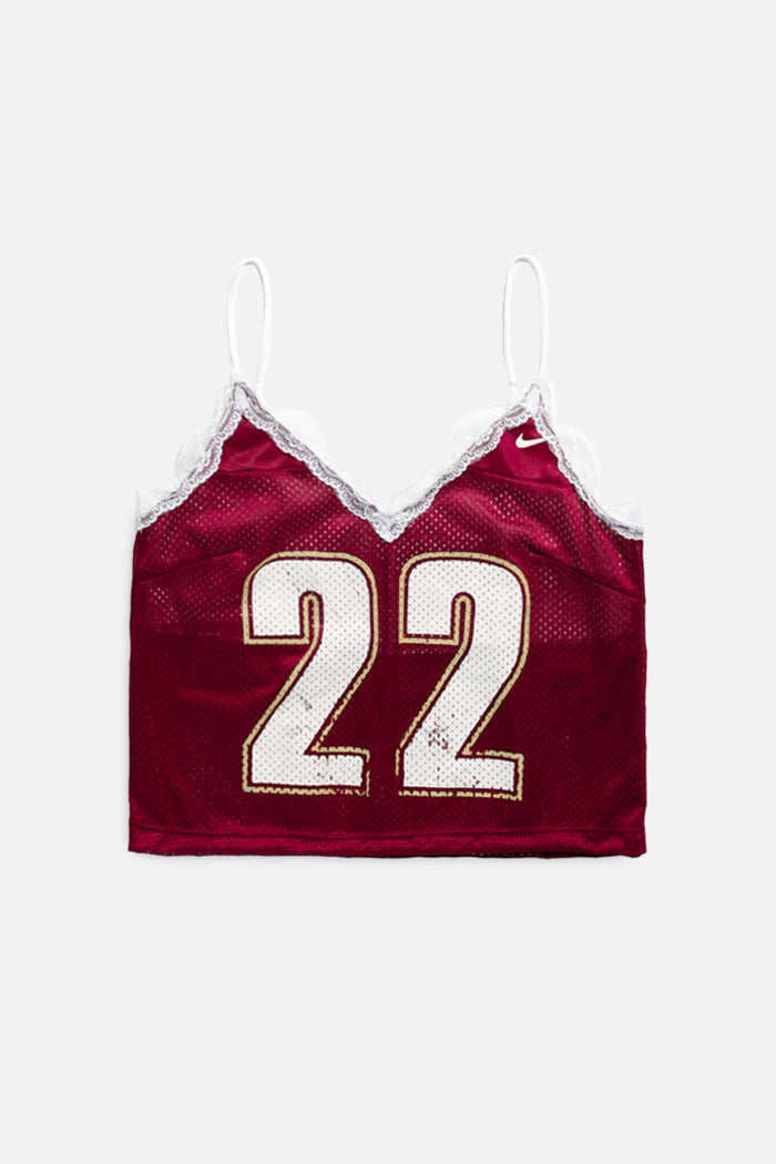 frankie Rework NCAA Football Lace Tank - M