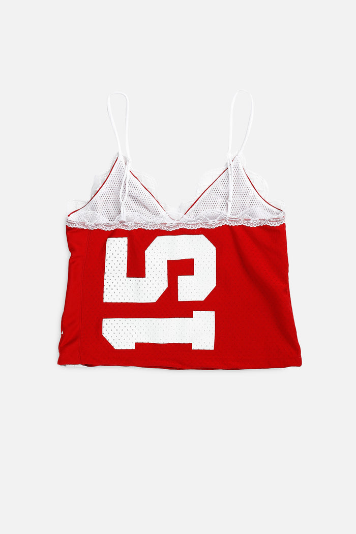 Frankie Rework Nebraska Cornhuskers Lace Tank - M