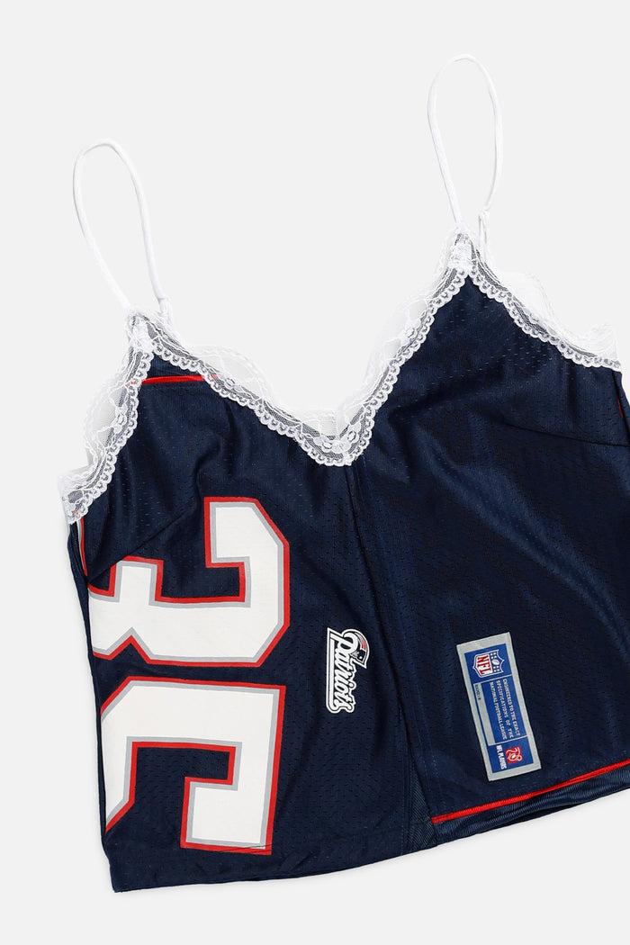 Frankie Rework New England Patriots Lace Tank - S
