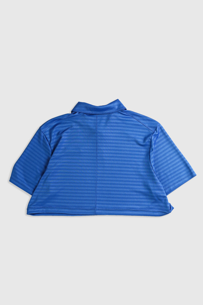 Frankie Rework Nike Crop Athletic Collared Tee - XL