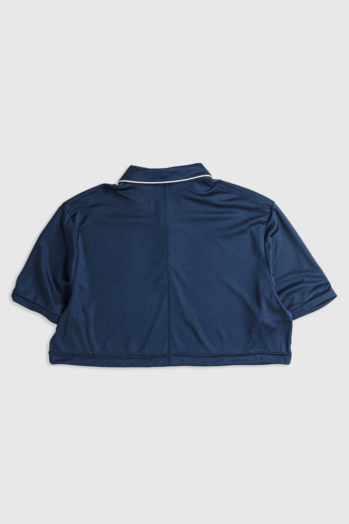 Frankie Rework Nike Crop Athletic Collared Tee - XL