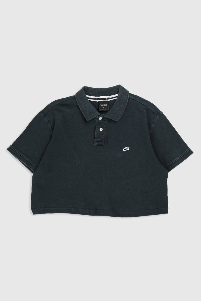 frankie Rework Nike Crop Collared Tee - XL