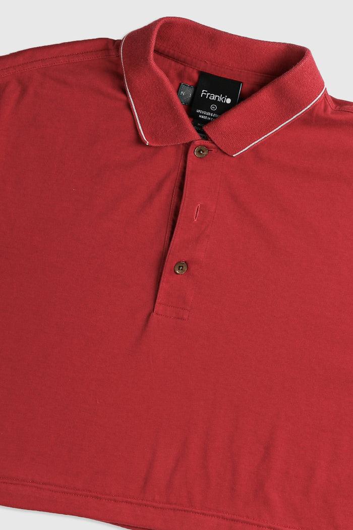 Frankie Rework Nike Crop Collared Tee - XL