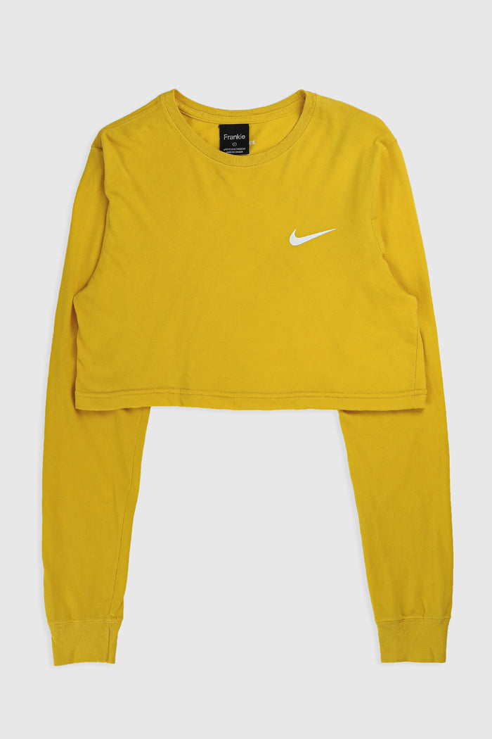 frankie Rework Nike Crop Long Sleeve Tee - S