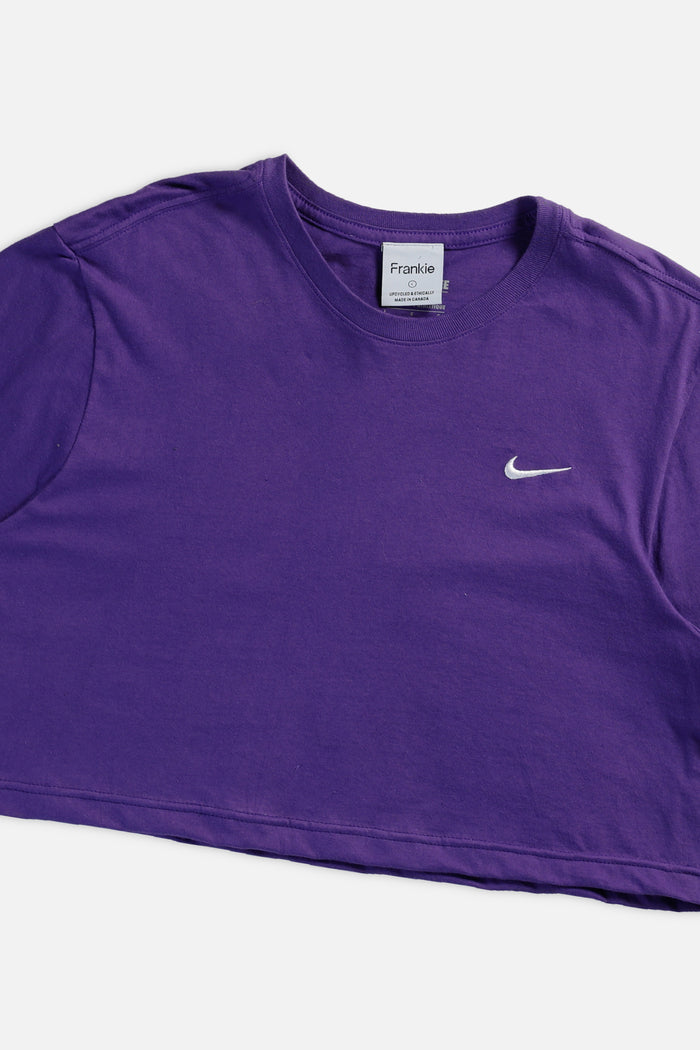 Frankie Rework Nike Crop Tee - L
