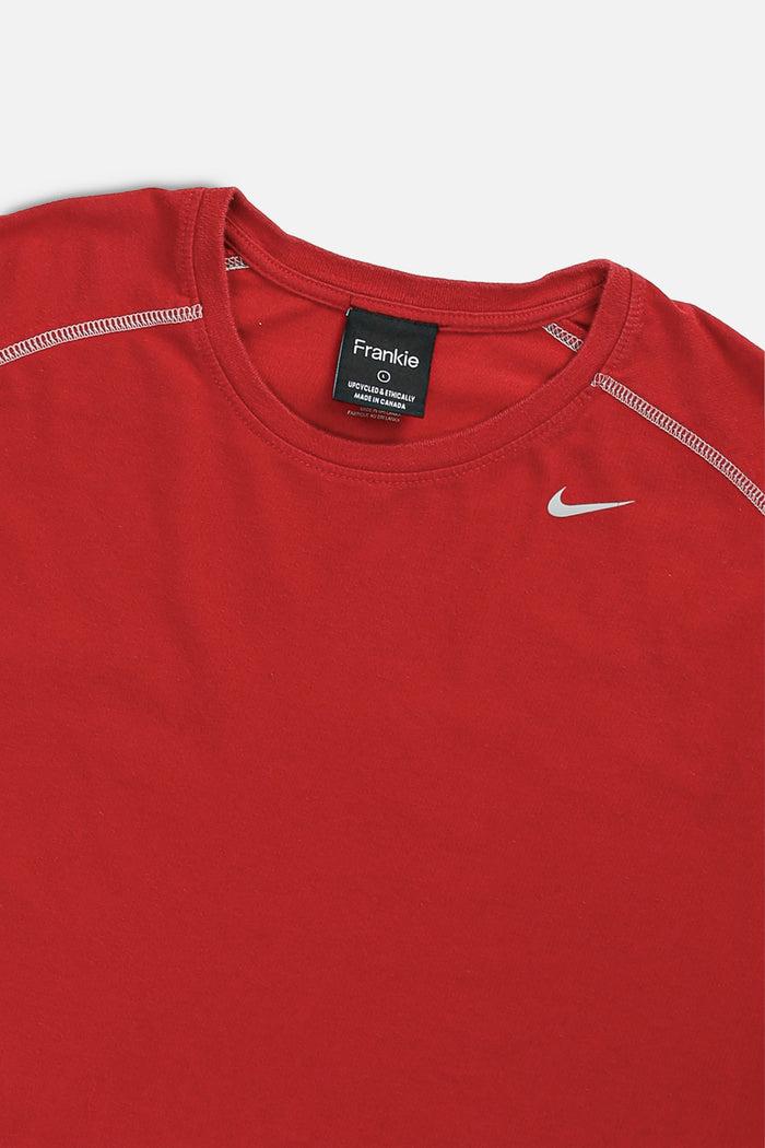 Frankie Rework Nike Crop Tee - L