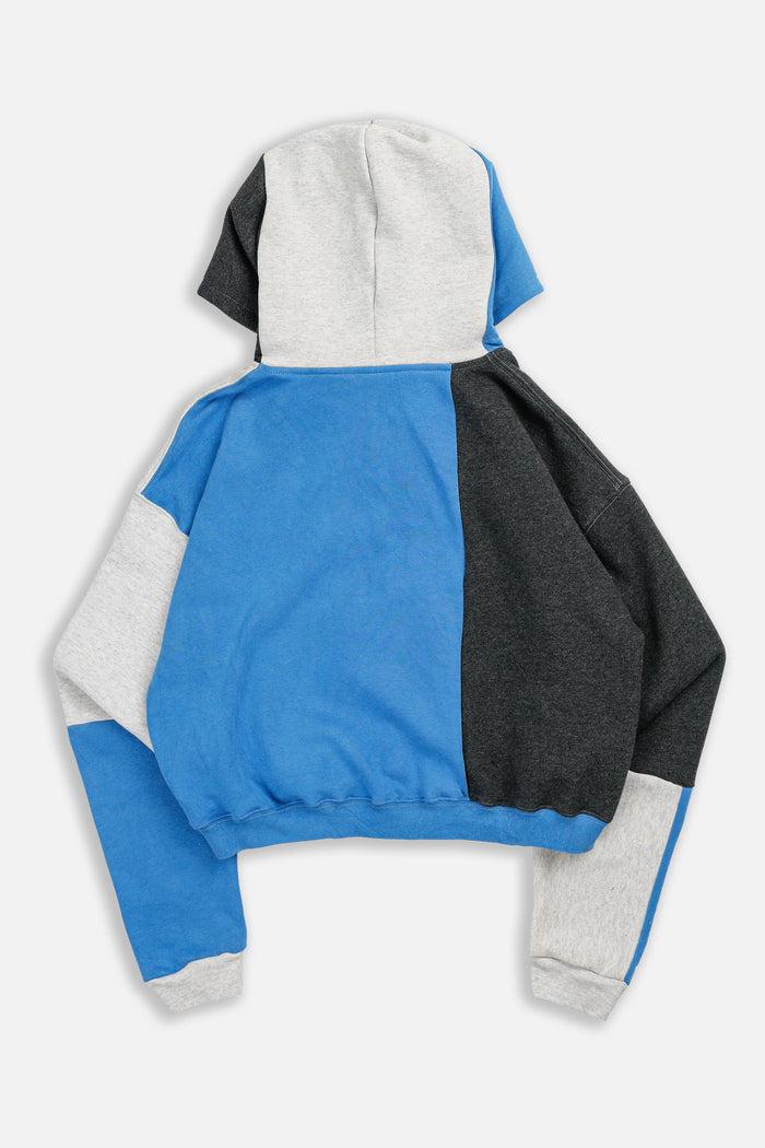 Frankie Rework Nike Crop Zip Hoodie - M