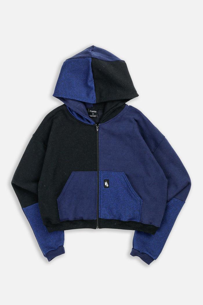 frankie Rework Nike Crop Zip Hoodie - M