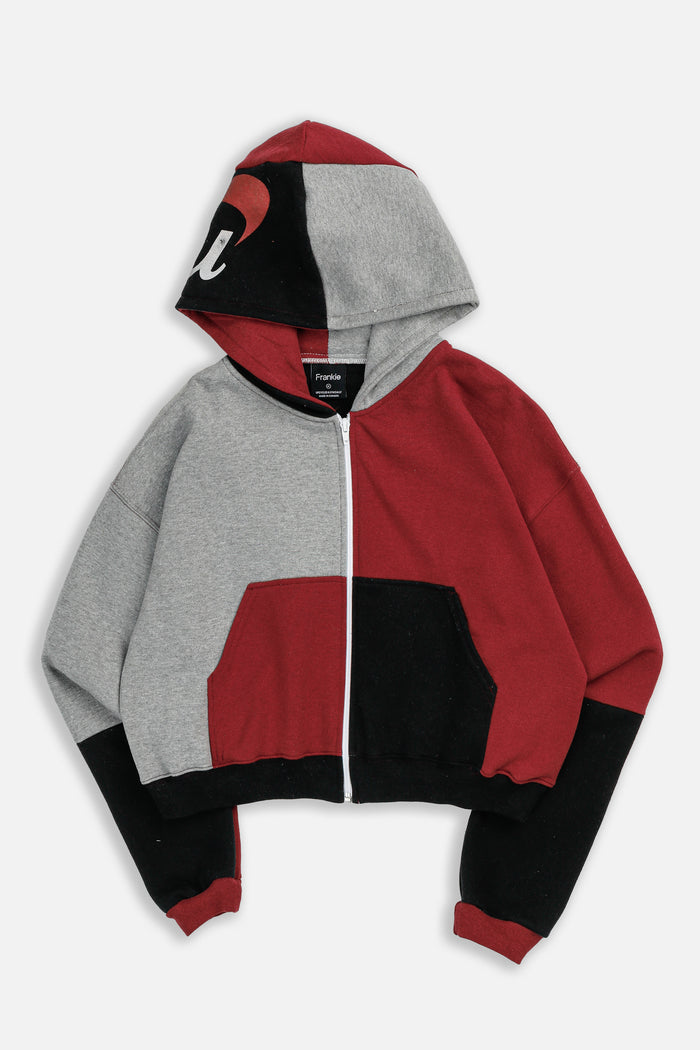 frankie Rework Nike Crop Zip Hoodie - M