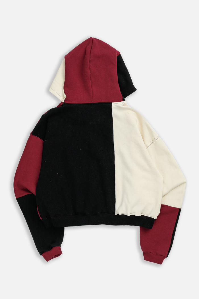 Frankie Rework Nike Crop Zip Hoodie - M