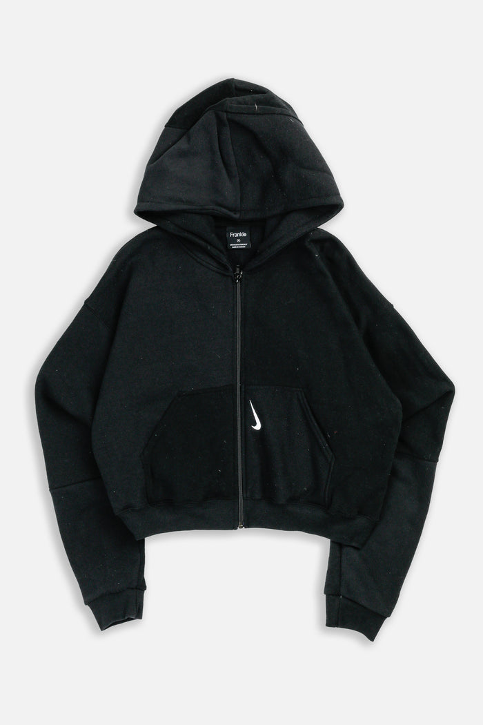 frankie Rework Nike Crop Zip Hoodie - M