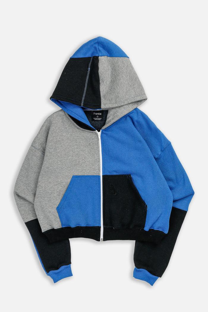 frankie Rework Nike Crop Zip Hoodie - S