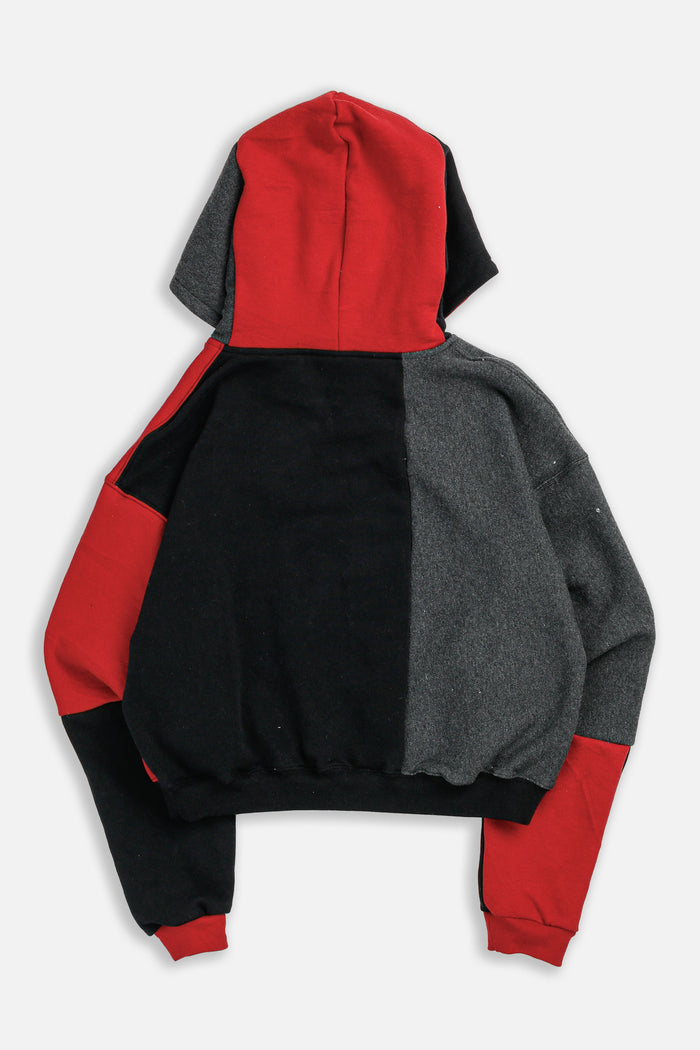 Frankie Rework Nike Crop Zip Hoodie - XS