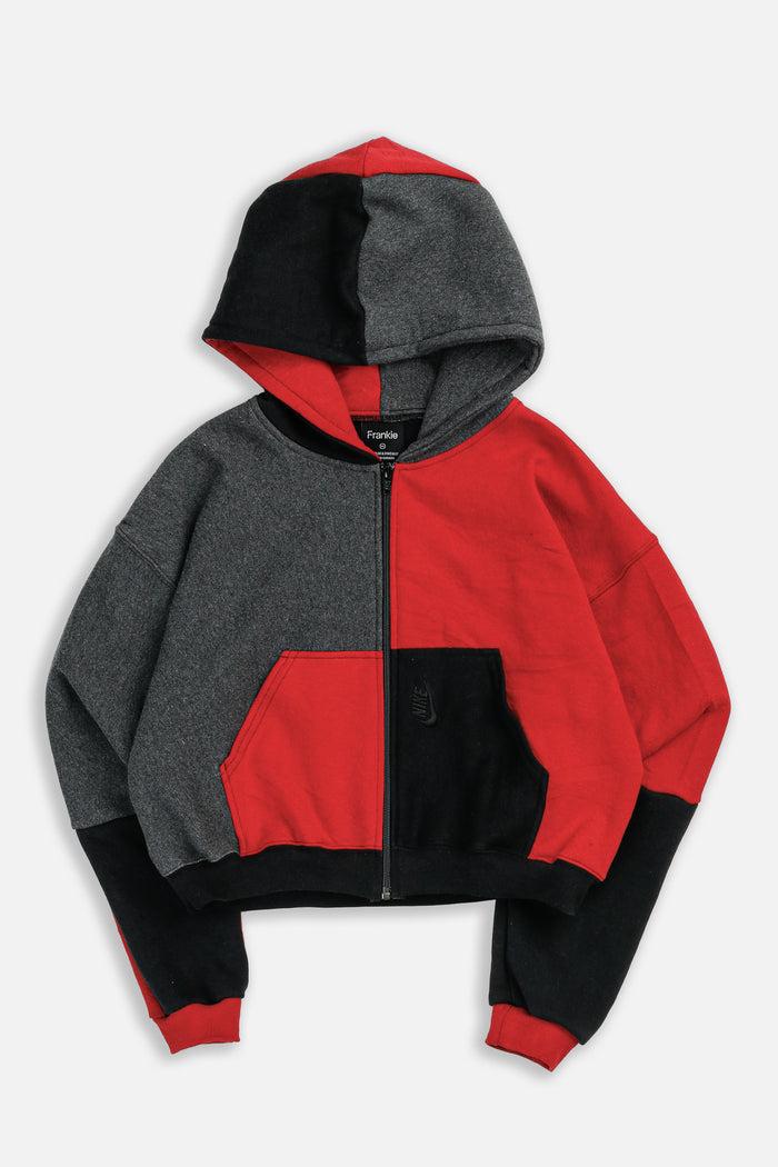 frankie Rework Nike Crop Zip Hoodie - XS