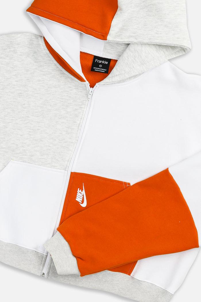 Frankie Rework Nike Crop Zip Hoodie - XXL