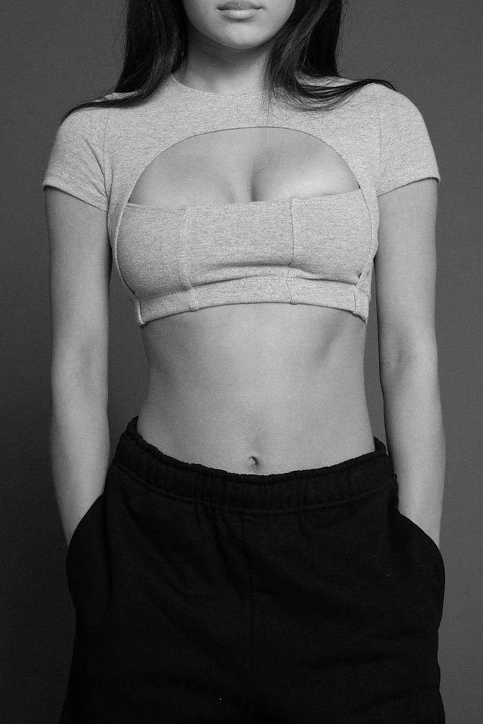 Frankie Rework Nike Cut Out Tee - L