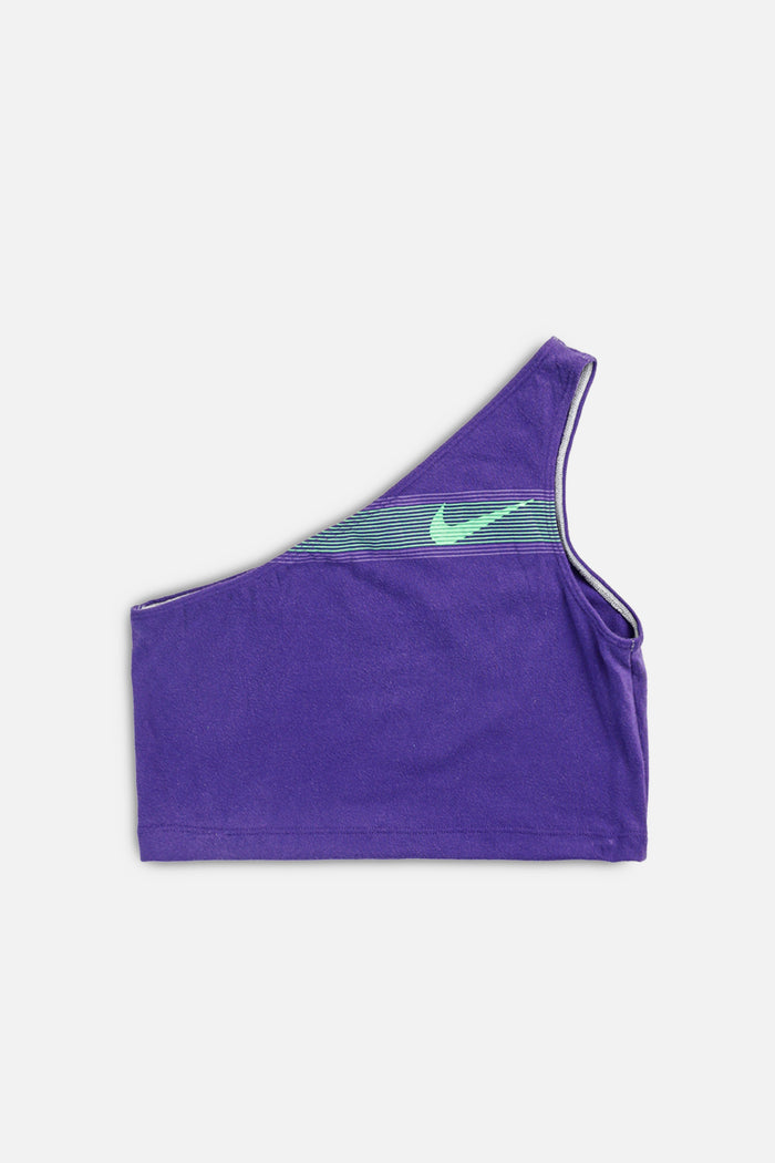 frankie Rework Nike One Shoulder Tank - L