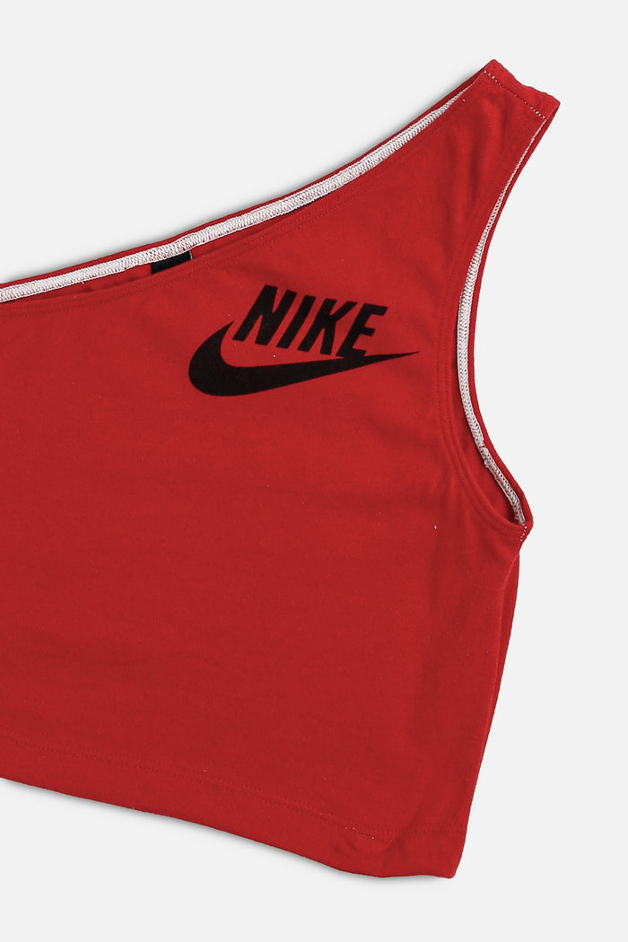 Frankie Rework Nike One Shoulder Tank - L