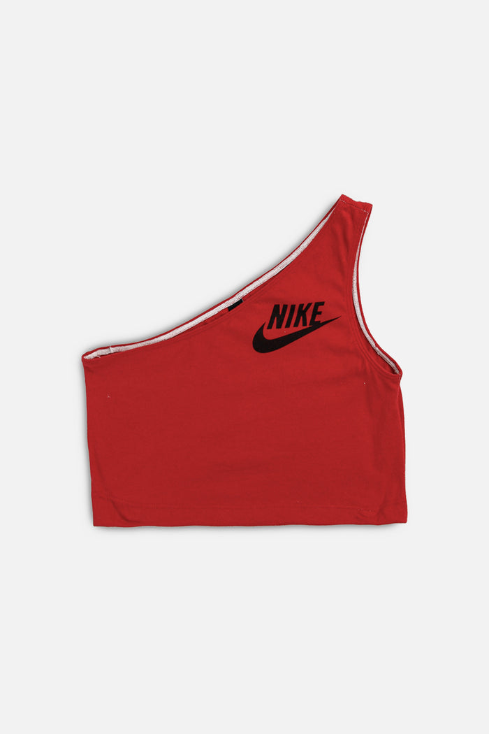 frankie Rework Nike One Shoulder Tank - L