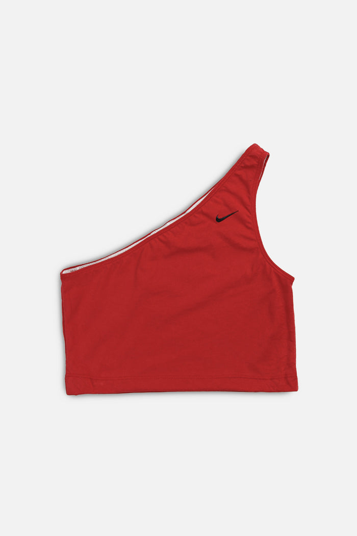 frankie Rework Nike One Shoulder Tank - L