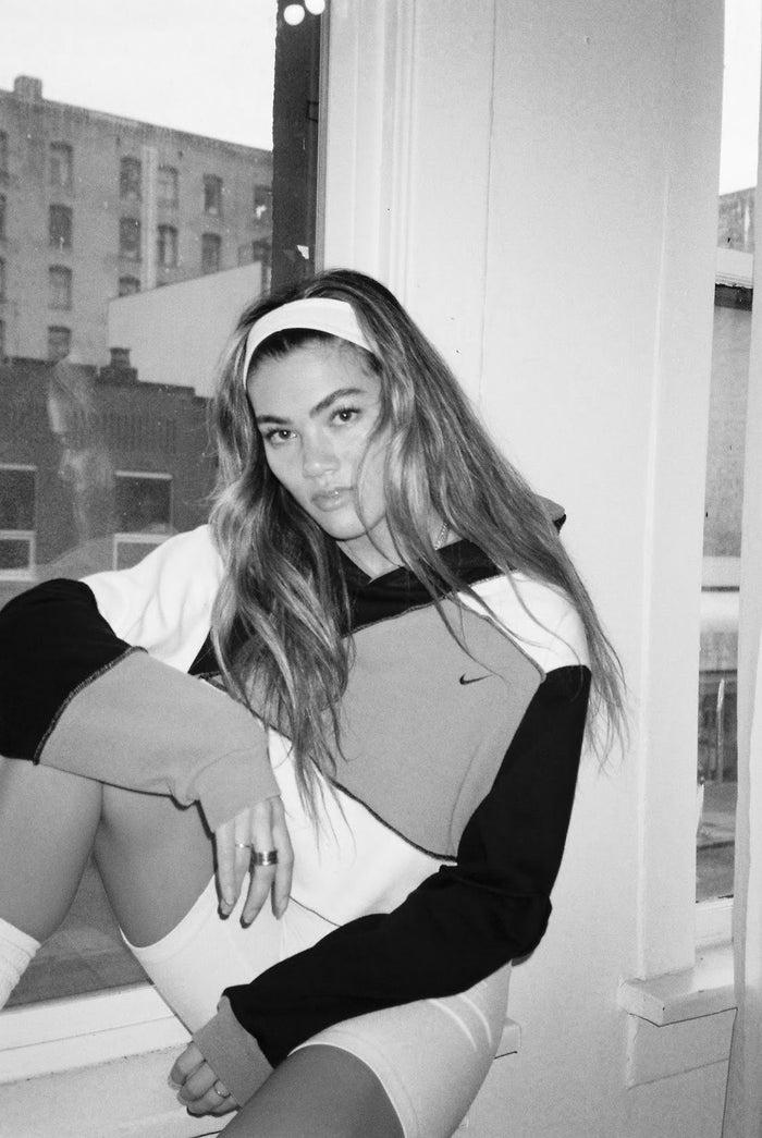 Frankie Rework Nike Patchwork Sweatshirt - S