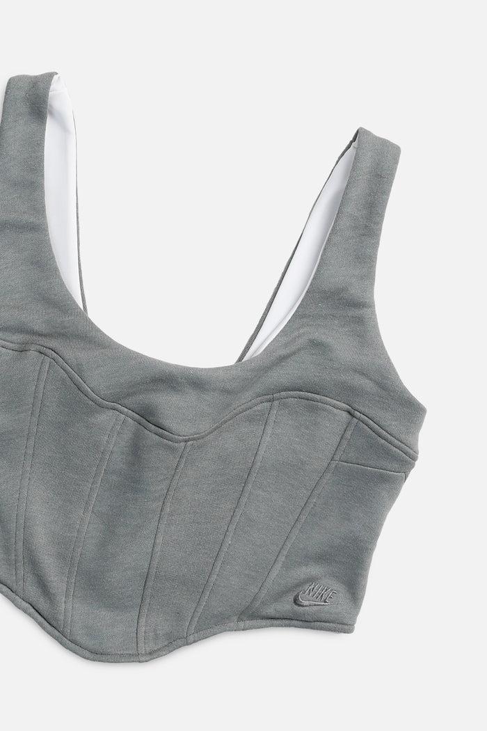 Frankie Rework Nike Sweatshirt Bustier - L