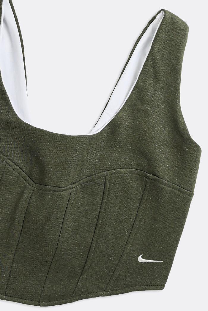 Frankie Rework Nike Sweatshirt Bustier - L