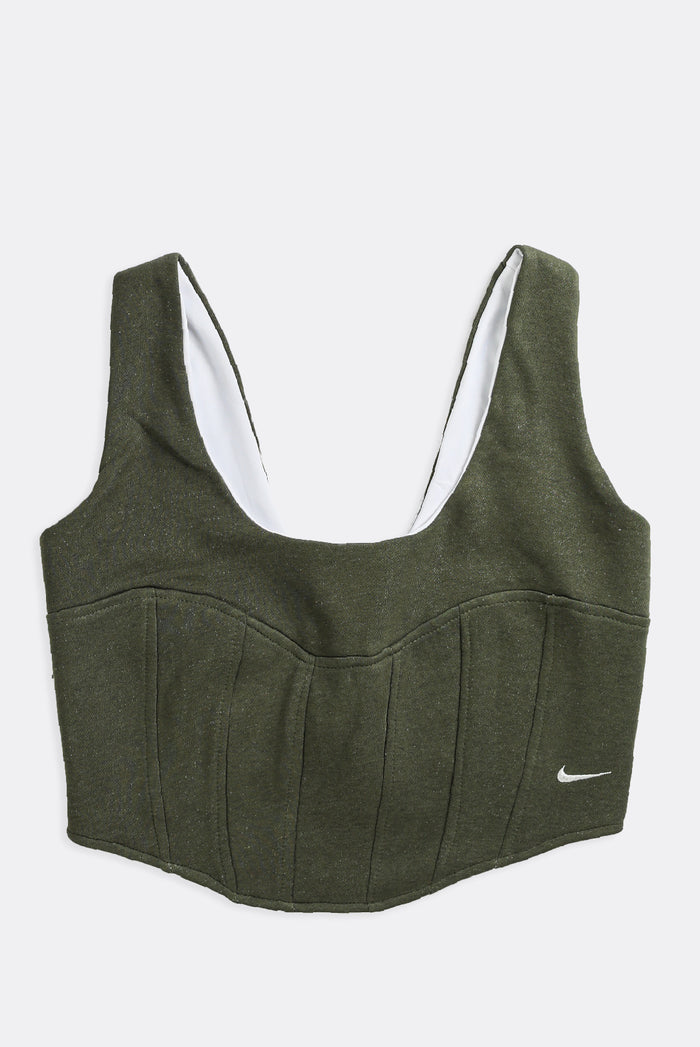 frankie Rework Nike Sweatshirt Bustier - L
