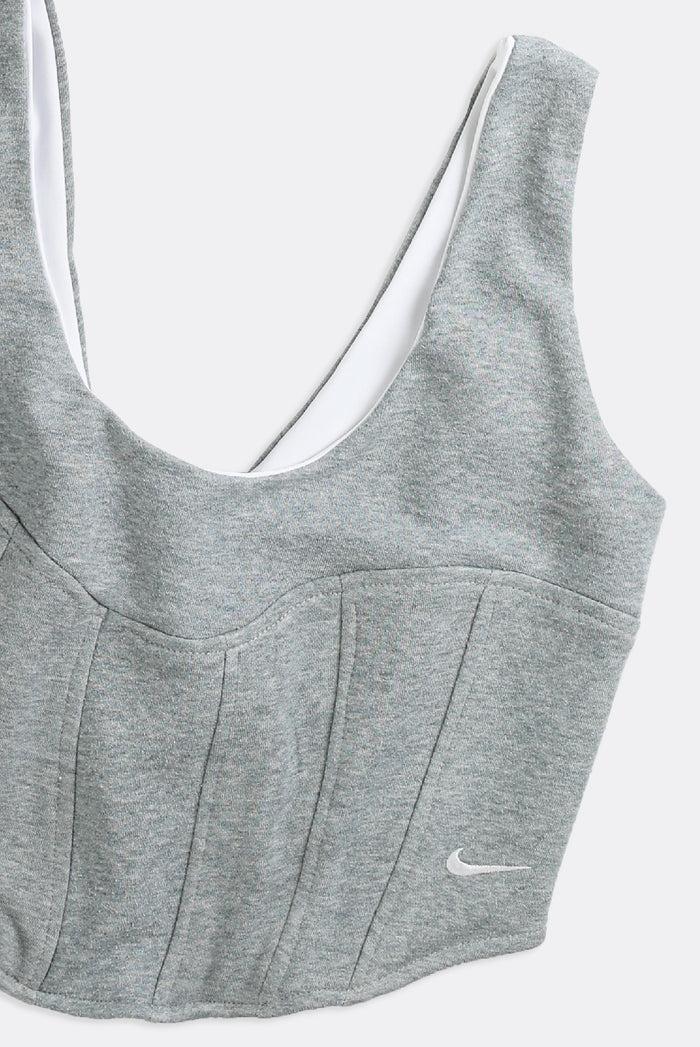 Frankie Rework Nike Sweatshirt Bustier - L