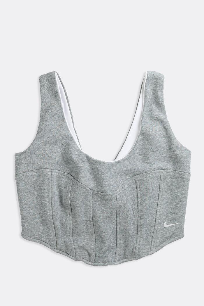 frankie Rework Nike Sweatshirt Bustier - L