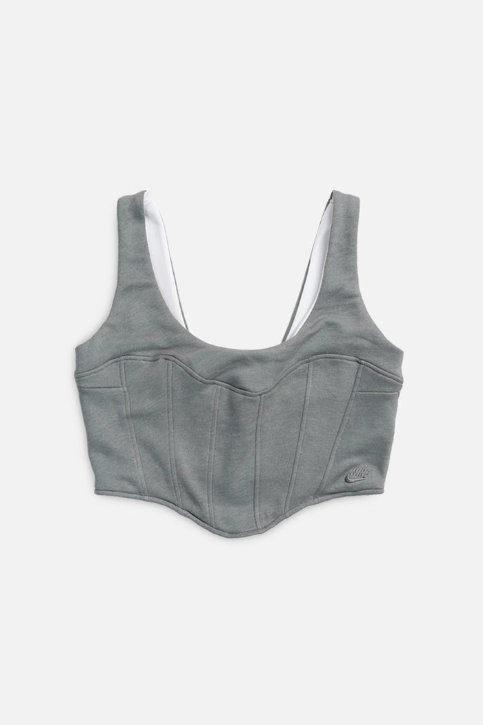 frankie Rework Nike Sweatshirt Bustier - L