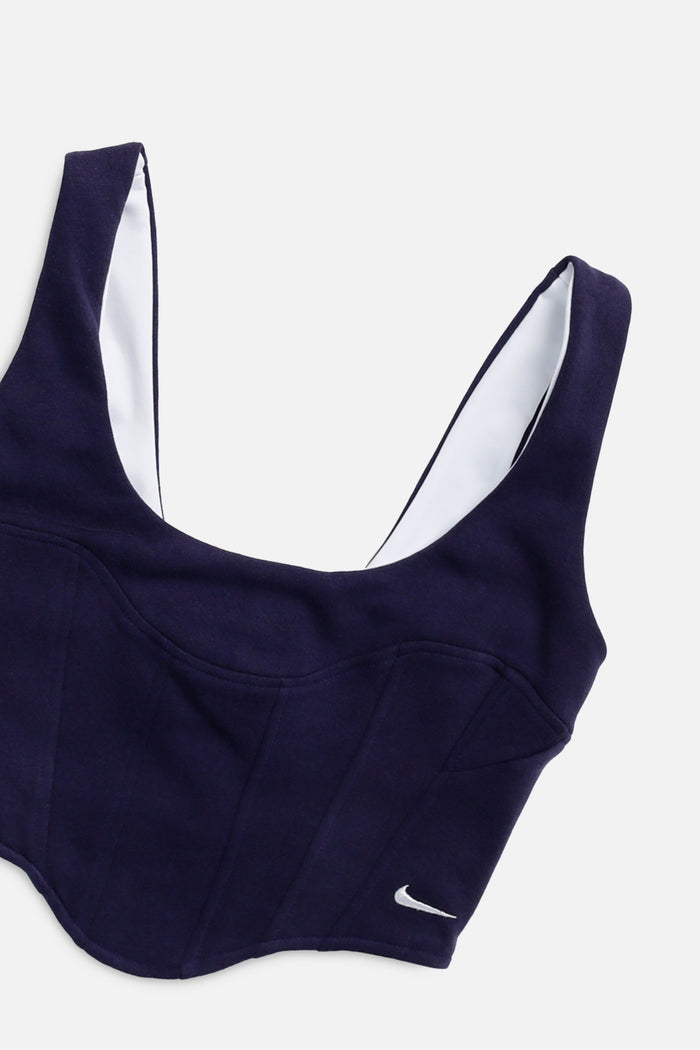 Frankie Rework Nike Sweatshirt Bustier - XS