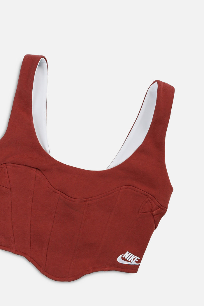 Frankie Rework Nike Sweatshirt Bustier - XS