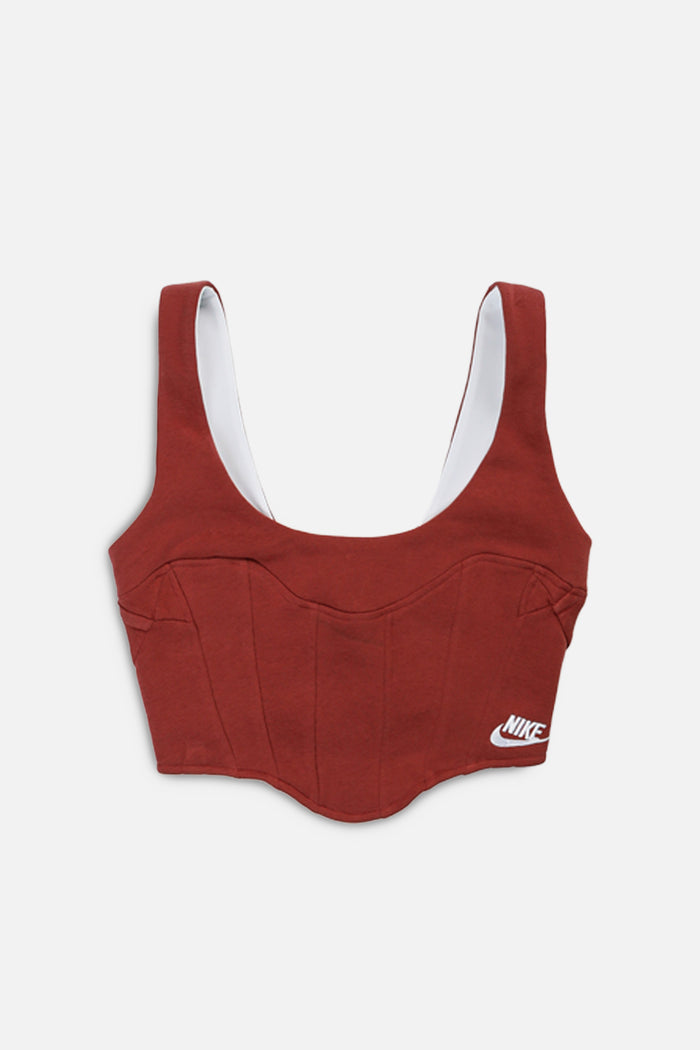 frankie Rework Nike Sweatshirt Bustier - XS