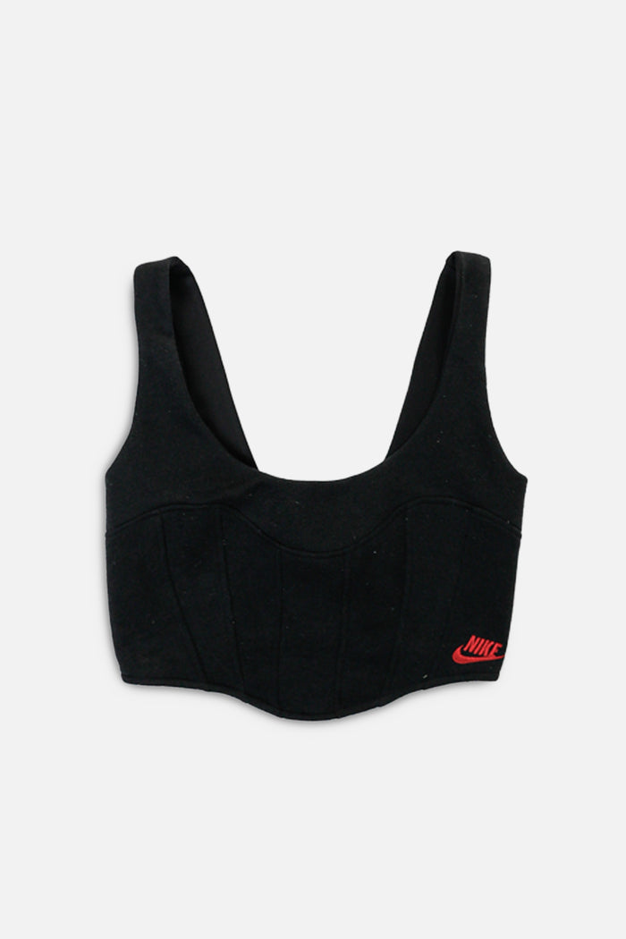 frankie Rework Nike Sweatshirt Bustier - XS