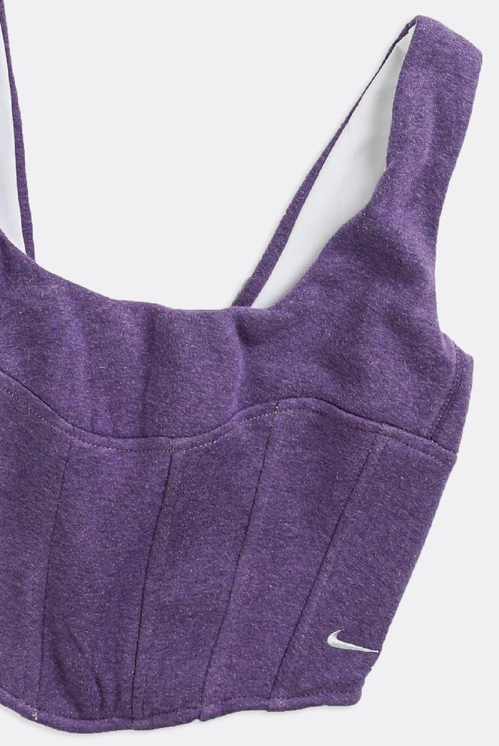 Frankie Rework Nike Sweatshirt Bustier - XS