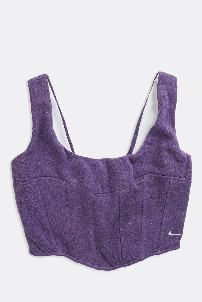frankie Rework Nike Sweatshirt Bustier - XS