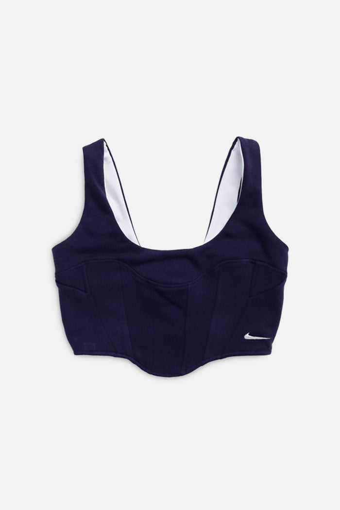 frankie Rework Nike Sweatshirt Bustier - XS