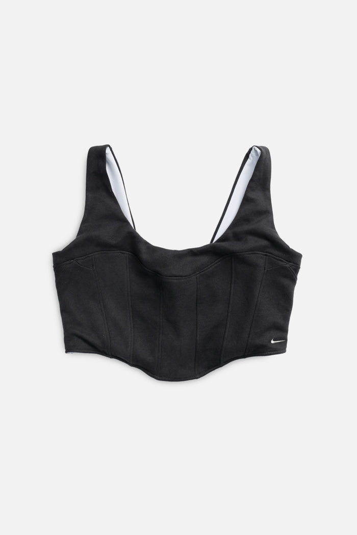 frankie Rework Nike Sweatshirt Bustier - XXL