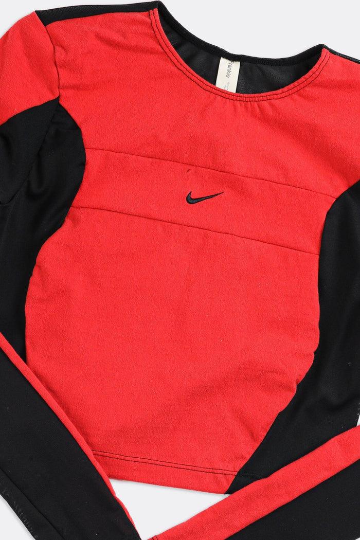 Frankie Rework Nike Wave Mesh Top - L
