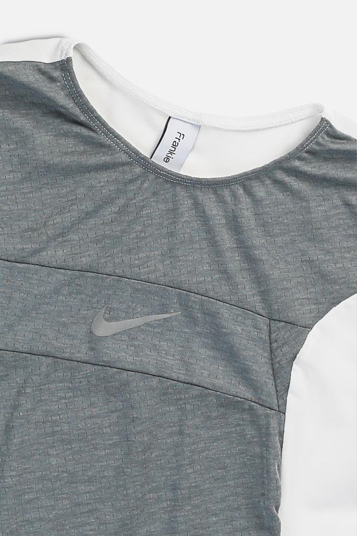 Frankie Rework Nike Wave Mesh Top - S