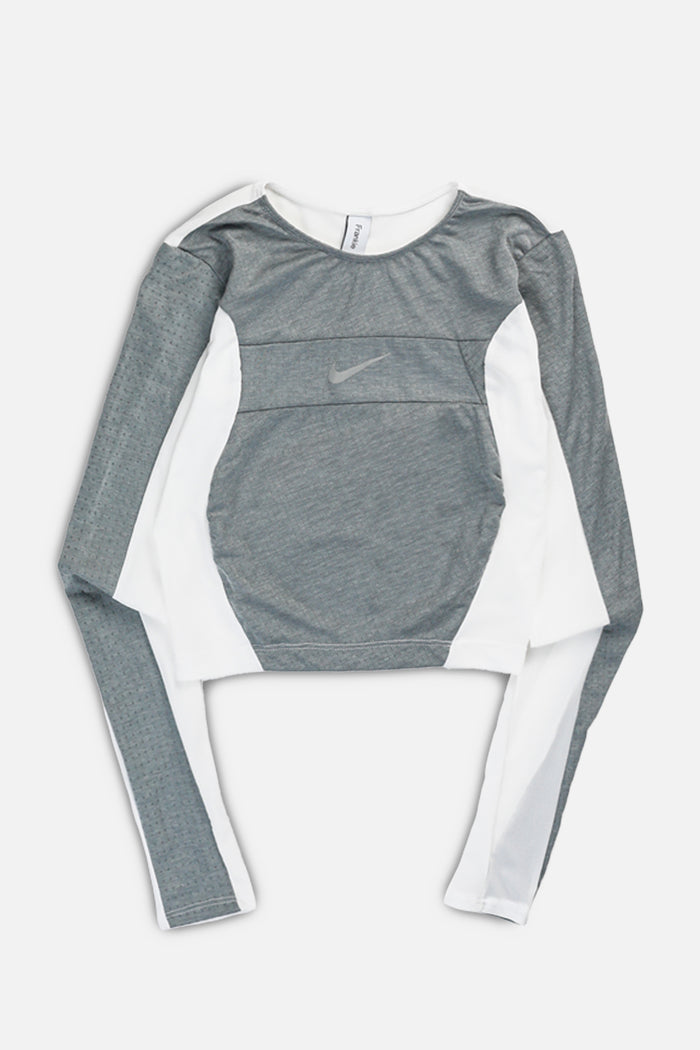 frankie Rework Nike Wave Mesh Top - S