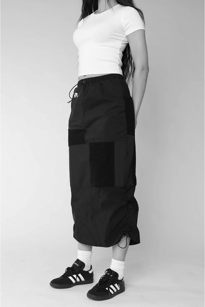 Frankie Rework North Face Fleece Long Skirt - XS