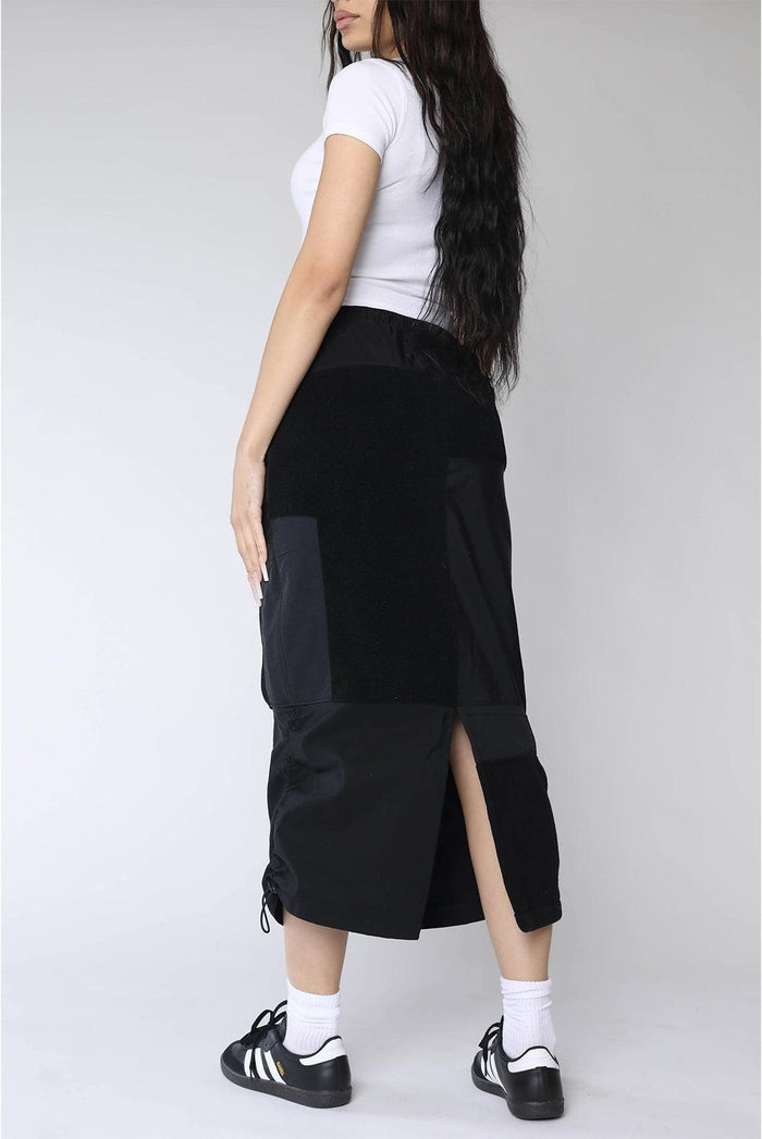 Frankie Rework North Face Fleece Midi Skirt - XS-L