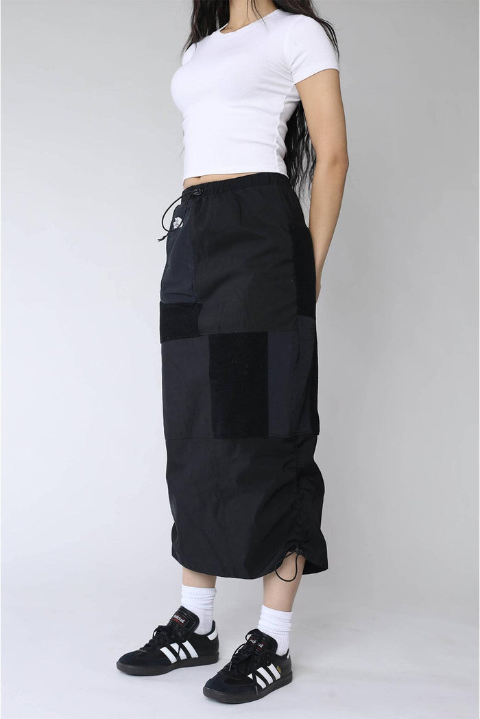frankie Rework North Face Fleece Midi Skirt - XS-L