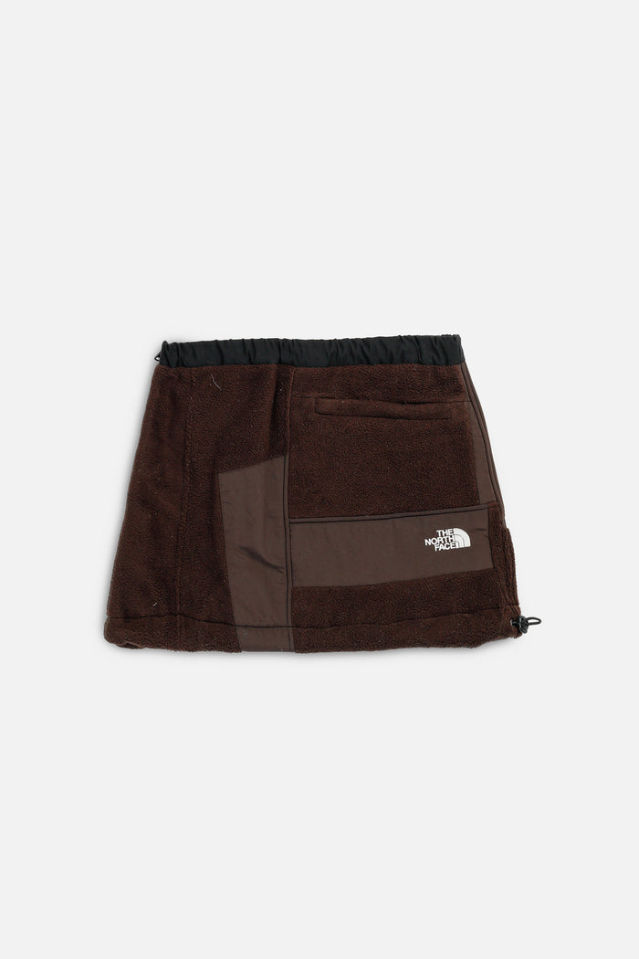 Frankie Rework North Face Fleece Mini Skirt - S